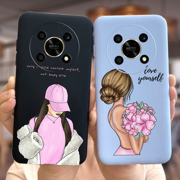 Για Honor X9 5G Θήκη ANY-NX1 Cute Cartoon Girls Love Heart Cover Μαλακή θήκη τηλεφώνου σιλικόνης Για Huawei Honor X9 X 9 HonorX9 Bumper