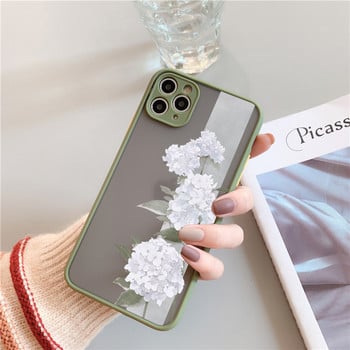 Πολυτελής Vintage Rose Flower Θήκη τηλεφώνου για iPhone X XR XS MAX 7 8 Plus SE2 14 12 13 11 Pro Max Σκληρό κάλυμμα πλάτης αντικραδασμικό