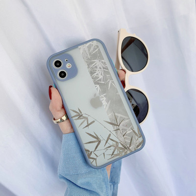 Луксозен ретро калъф за телефон с розови цветя за iPhone X XR XS MAX 7 8 Plus SE2 14 12 13 11 Pro Max Твърд гръб Удароустойчив капак Fundas