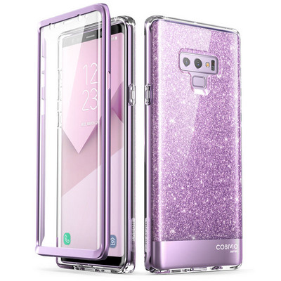 „Samsung Galaxy Note 9 Case i-Blason Cosmo“ viso kūno blizgančio marmurinio buferio apsauginis dangtelis su įmontuota ekrano apsauga