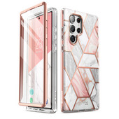 За Samsung Galaxy S22 Ultra Case 5G (2022 Release) I-BLASON Cosmo Slim Стилен защитен калъф с вграден протектор на екрана