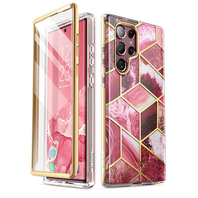 За Samsung Galaxy S22 Ultra Case 5G (2022 Release) I-BLASON Cosmo Slim Стилен защитен калъф с вграден протектор на екрана