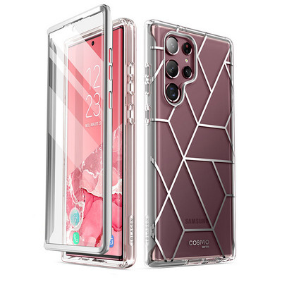 За Samsung Galaxy S22 Ultra Case 5G (2022 Release) I-BLASON Cosmo Slim Стилен защитен калъф с вграден протектор на екрана