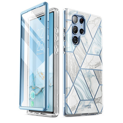 За Samsung Galaxy S22 Ultra Case 5G (2022 Release) I-BLASON Cosmo Slim Стилен защитен калъф с вграден протектор на екрана