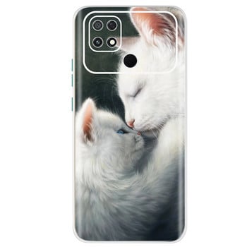 За Xiaomi Poco C40 Case 2022 Нова мода Мек силиконов заден капак за Xiaomi Poco C40 C 40 PocoC40 Калъф за телефон 6.71\'\' TPU Fundas