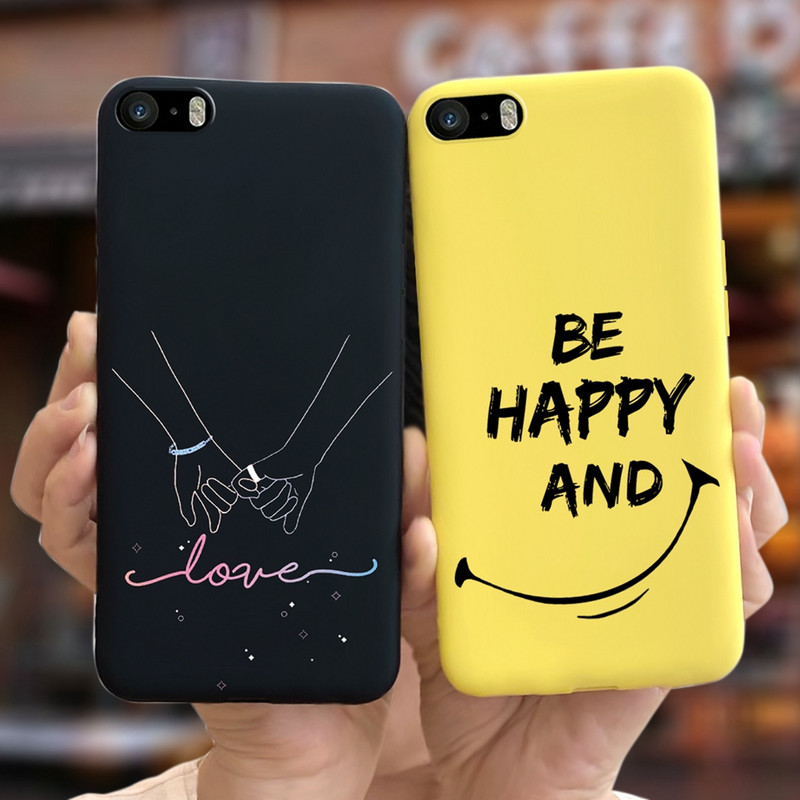 Για iPhone 5 5S SE Θήκη Κάλυμμα με χαριτωμένη καραμέλα Θήκη σιλικόνης μαλακή TPU Fundas Phone Case Για Apple iPhone 5 iPhone5 S Slim Capa