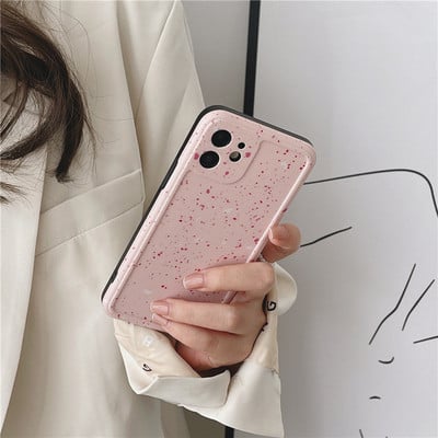 Rožiniai estetiški dėklai iphone 12 11 Pro silikoninis dėklas girl for iphone xs max xr 13 12Pro 8 7Plus rėmelis, apsaugantis telefono dangtelį