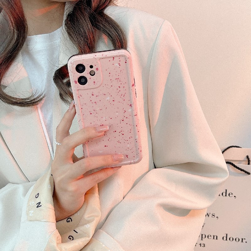 Rožiniai estetiški dėklai iphone 12 11 Pro silikoninis dėklas girl for iphone xs max xr 13 12Pro 8 7Plus rėmelis, apsaugantis telefono dangtelį