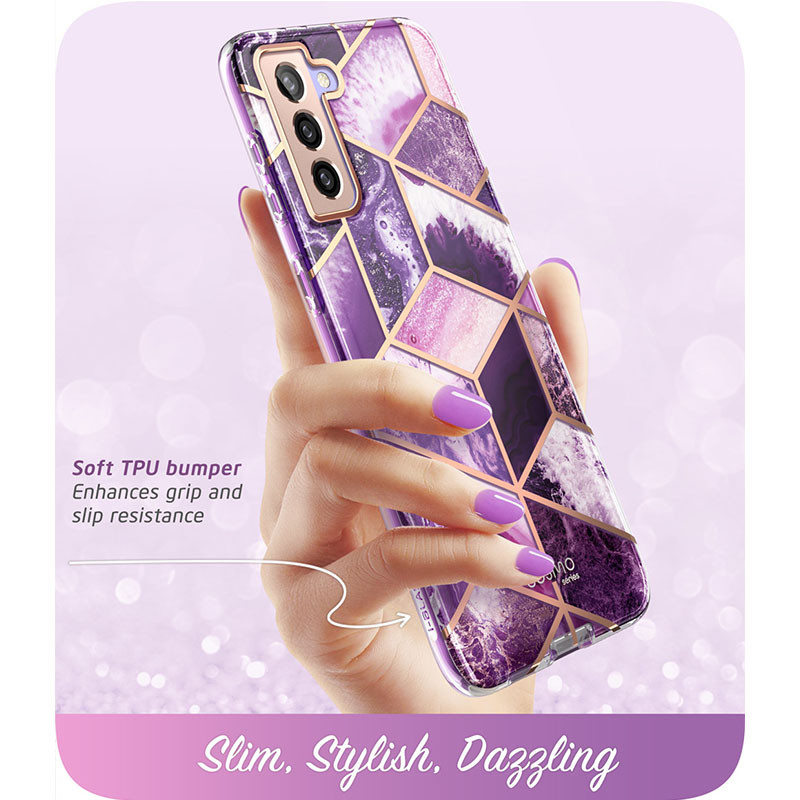 Για Samsung Galaxy S21 FE Θήκη 5G (2022) I-BLASON Cosmo Slim Κομψή προστατευτική θήκη με ενσωματωμένο προστατευτικό οθόνης