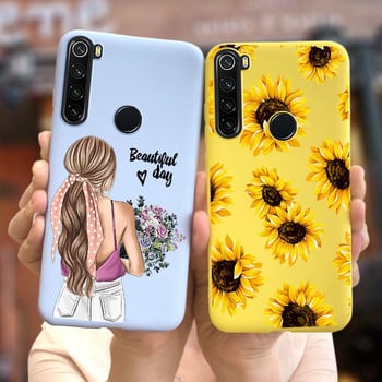 Моден калъф Daisy Sunflower Pretty Girls за Xiaomi Redmi Note 8 4A 4X 5 5A 6 6A 7 7A 8 8A 9 9A Note9 9C Калъфи за телефони със заден капак