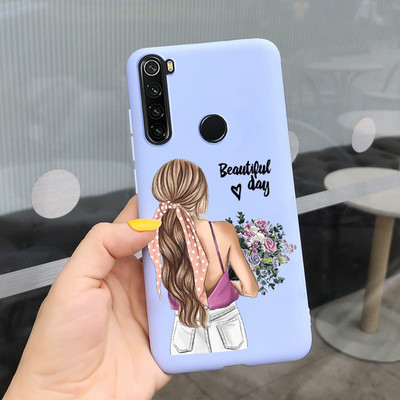 Моден калъф Daisy Sunflower Pretty Girls за Xiaomi Redmi Note 8 4A 4X 5 5A 6 6A 7 7A 8 8A 9 9A Note9 9C Калъфи за телефони със заден капак
