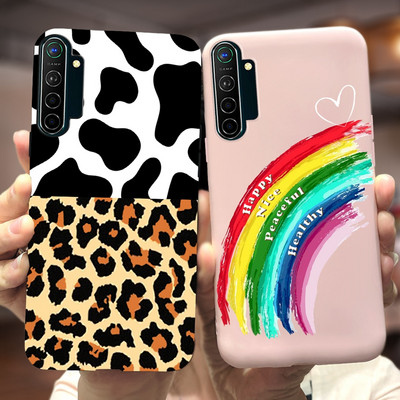 „Oppo Realme X2 Pro“ dėklas Mielas animacinių filmų raštas buferis „Soft Fundas“ telefono dėklas, skirtas Realme XT X2 Pro RealmeX2 RealmeXT galinis dangtelis