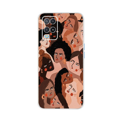 Για Oppo A54 Case CPH2195 New Fashion Soft Silicone TPU Πίσω κάλυμμα τηλεφώνου Oppo A54 A 54 5G OppoA54 Θήκες Fundas Capa Coque Προφυλακτήρας