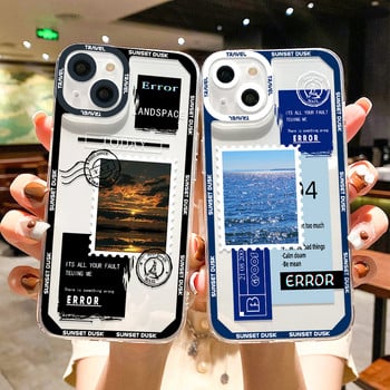 Funda Poco X3 Pro Case Landscape Label Case για Xiaomi Redmi Note 10 11 9 8 Pro 9T 9C Mi 11 Lite 5G NE Poco X4 Gt Cover