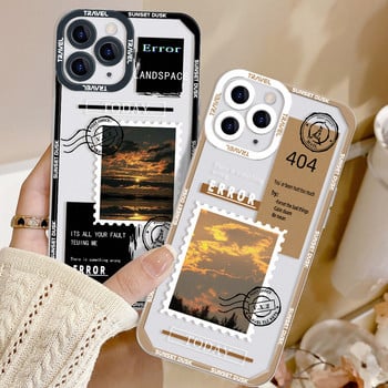 Funda Poco X3 Pro Case Landscape Label Case για Xiaomi Redmi Note 10 11 9 8 Pro 9T 9C Mi 11 Lite 5G NE Poco X4 Gt Cover