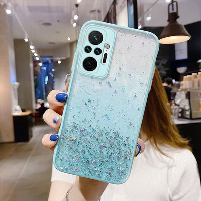 Sequins Gradient θήκη για Xiaomi Redmi Note 11 Pro 11S 11T 11 Pro + Plus Bling Glitter Αντικραδασμικό κάλυμμα Xiaomi 11 Lite 5G NE