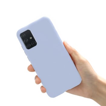 Για Samsung Galaxy A51 Case Cover Εξαιρετικά λεπτή Candy μαλακή θήκη τηλεφώνου σιλικόνης Για Samsung Galaxy A71 SM-A715F A515F A 51 71 Καλύμματα