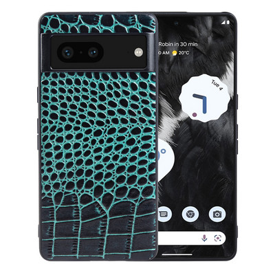 Korpus Telepon Seluler Kulit Asli Premium Asli telefonile Google Pixel 7 Pro 6A 6 5 5A 5G Korpus Pelindung Belakang Cangkang Funda