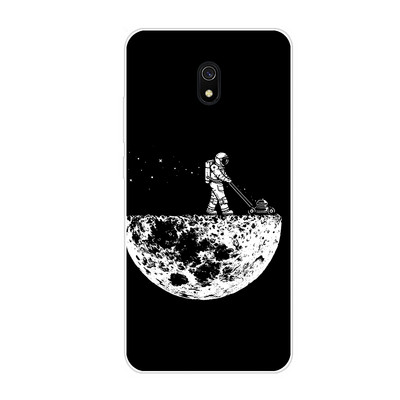 Περίβλημα untuk Xiaomi Redmi 8a Περίβλημα Perlindungan Penuh Penutup Belakang Tpu Lembut Pada Redmi 8a Bumper Hongmi 8a Tas Cangkang Telepon Coque Hewan Anjing