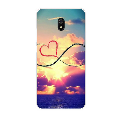 Περίβλημα untuk Xiaomi Redmi 8a Περίβλημα Perlindungan Penuh Penutup Belakang Tpu Lembut Pada Redmi 8a Bumper Hongmi 8a Tas Cangkang Telepon Coque Hewan Anjing