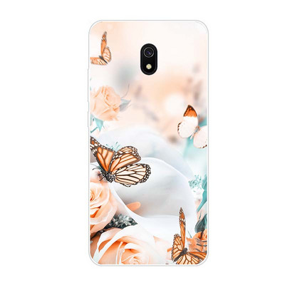 Περίβλημα untuk Xiaomi Redmi 8a Περίβλημα Perlindungan Penuh Penutup Belakang Tpu Lembut Pada Redmi 8a Bumper Hongmi 8a Tas Cangkang Telepon Coque Hewan Anjing