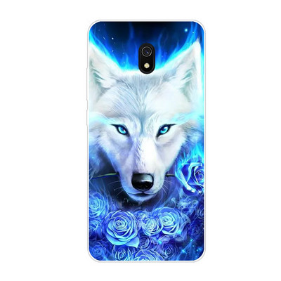 Περίβλημα untuk Xiaomi Redmi 8a Περίβλημα Perlindungan Penuh Penutup Belakang Tpu Lembut Pada Redmi 8a Bumper Hongmi 8a Tas Cangkang Telepon Coque Hewan Anjing