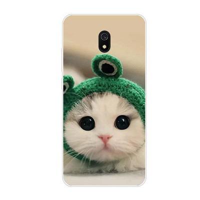 Περίβλημα untuk Xiaomi Redmi 8a Περίβλημα Perlindungan Penuh Penutup Belakang Tpu Lembut Pada Redmi 8a Bumper Hongmi 8a Tas Cangkang Telepon Coque Hewan Anjing