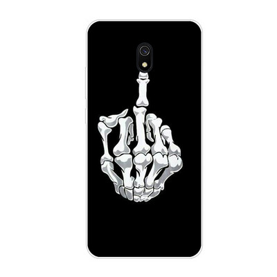 Περίβλημα untuk Xiaomi Redmi 8a Περίβλημα Perlindungan Penuh Penutup Belakang Tpu Lembut Pada Redmi 8a Bumper Hongmi 8a Tas Cangkang Telepon Coque Hewan Anjing