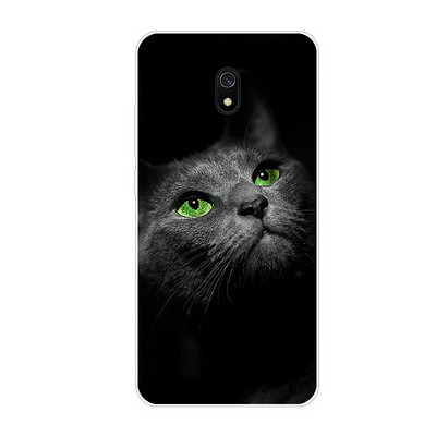 Περίβλημα untuk Xiaomi Redmi 8a Περίβλημα Perlindungan Penuh Penutup Belakang Tpu Lembut Pada Redmi 8a Bumper Hongmi 8a Tas Cangkang Telepon Coque Hewan Anjing