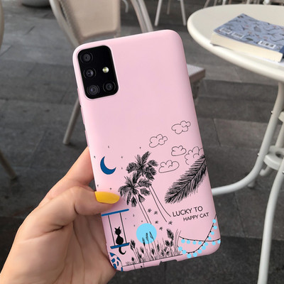 Για Samsung Galaxy A51 5G Θήκη Silicone Back Cover Phone Fundas For Samsung A 51 A 5 1 Protective Coque Shell Bumper 6,5"