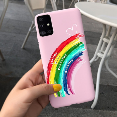 Για Samsung Galaxy A51 5G Θήκη Silicone Back Cover Phone Fundas For Samsung A 51 A 5 1 Protective Coque Shell Bumper 6,5"