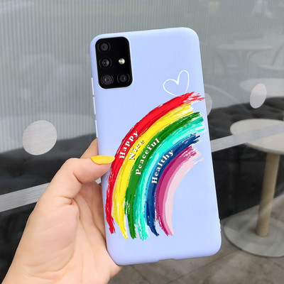 Για Samsung Galaxy A51 5G Θήκη Silicone Back Cover Phone Fundas For Samsung A 51 A 5 1 Protective Coque Shell Bumper 6,5"