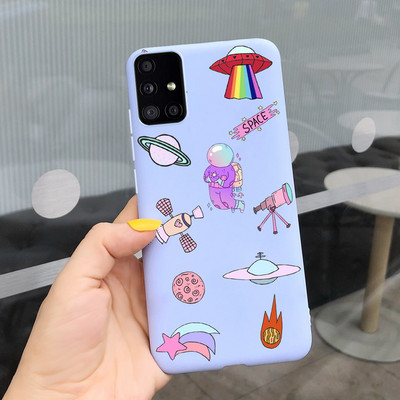 Για Samsung Galaxy A51 5G Θήκη Silicone Back Cover Phone Fundas For Samsung A 51 A 5 1 Protective Coque Shell Bumper 6,5"