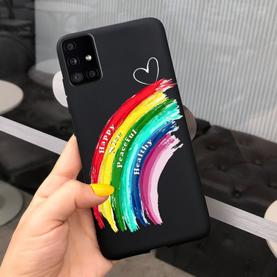 Για Samsung Galaxy A51 5G Θήκη Silicone Back Cover Phone Fundas For Samsung A 51 A 5 1 Protective Coque Shell Bumper 6,5"