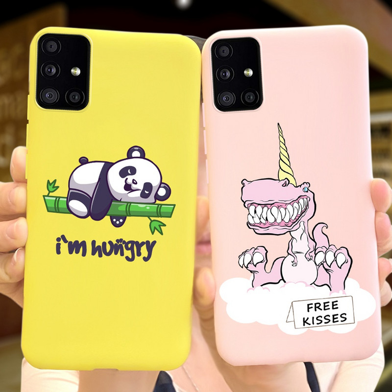 Για Samsung Galaxy A51 5G Θήκη Silicone Back Cover Phone Fundas For Samsung A 51 A 5 1 Protective Coque Shell Bumper 6,5"