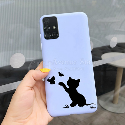 Candy silikoninis animacinis dėklas, skirtas Samsung Galaxy M31s galinis dangtelis Minkštas telefono dėklas skirtas Samsung M31s M31 s SM-M317F smūgiams atsparus buferis