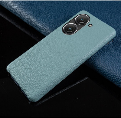 Casing Kulit Asli Premium untuk Casing Ponsel Asus Zenfone 9 и Casing Zenfone 8 Funda Pelindung Belakang Coque Cangkang Capa