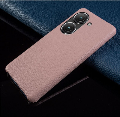 Casing Kulit Asli Premium untuk Casing Ponsel Asus Zenfone 9 и Casing Zenfone 8 Funda Pelindung Belakang Coque Cangkang Capa
