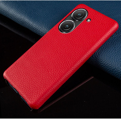 Casing Kulit Asli Premium untuk Casing Ponsel Asus Zenfone 9 и Casing Zenfone 8 Funda Pelindung Belakang Coque Cangkang Capa