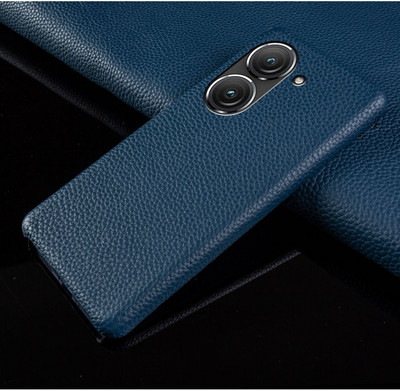 Casing Kulit Asli Premium untuk Casing Ponsel Asus Zenfone 9 и Casing Zenfone 8 Funda Pelindung Belakang Coque Cangkang Capa