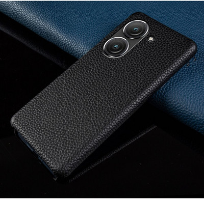 Casing Kulit Asli Premium untuk Casing Ponsel Asus Zenfone 9 и Casing Zenfone 8 Funda Pelindung Belakang Coque Cangkang Capa