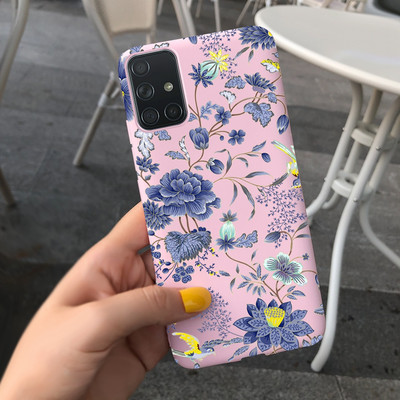 За Samsung Galaxy A51 Калъф Симпатичен модел Силиконов мек TPU заден капак За Samsung A51 A 51 SM-A515 Калъфи за телефони Унисекс