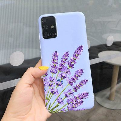 За Samsung Galaxy A51 Калъф Симпатичен модел Силиконов мек TPU заден капак За Samsung A51 A 51 SM-A515 Калъфи за телефони Унисекс