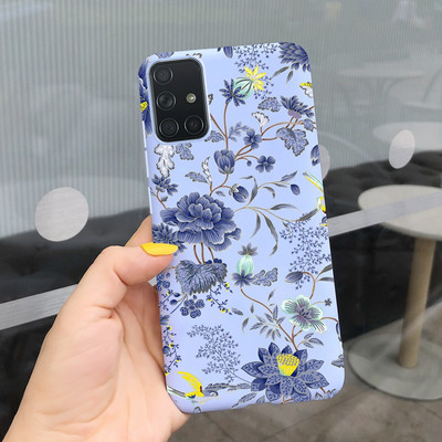 За Samsung Galaxy A51 Калъф Симпатичен модел Силиконов мек TPU заден капак За Samsung A51 A 51 SM-A515 Калъфи за телефони Унисекс