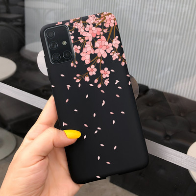 За Samsung Galaxy A51 Калъф Симпатичен модел Силиконов мек TPU заден капак За Samsung A51 A 51 SM-A515 Калъфи за телефони Унисекс