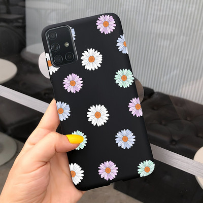 За Samsung Galaxy A51 Калъф Симпатичен модел Силиконов мек TPU заден капак За Samsung A51 A 51 SM-A515 Калъфи за телефони Унисекс