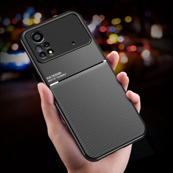 Προστατευτικό κάλυμμα Business Style Funda Poco X4 Pro 5G για προστασία φακού καλύμματος Xiaomi Poco M4 Pro 5G Poco X4 Pro