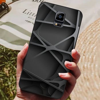 Untuk Samsung Galaxy Note 4 Note4 Sapul Casing Silikon Lembut TPU Back Capa untuk Samsung Galaxy Note 4 3 2 Fundas Note3 Casing Ponsel