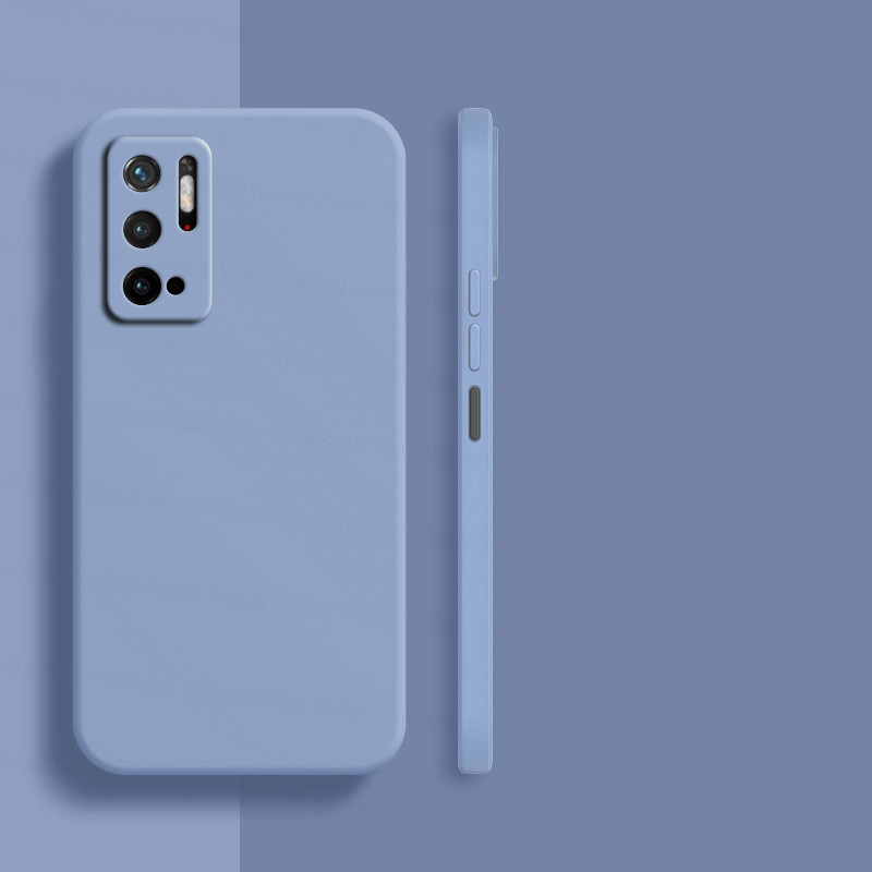 Корпус за Xiaomi Poco M3 M4 Pro 5G Xiaomi Poco M5s M5 X4 X5 M3 M4 Pro 4G Sampul Silikon Cair Sampul Belakang Xiaomi Poco M4 Pro