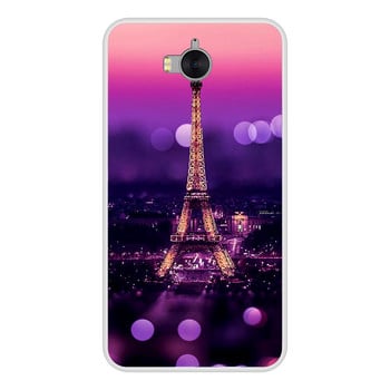 Untuk Huawei Y6 2017 / Y5 2017 Case Silikon Lembut untuk Huawei Y5 2017 Kembali Case untuk Huawei y6 2017 Mya-l22 Mya-u29 Cover